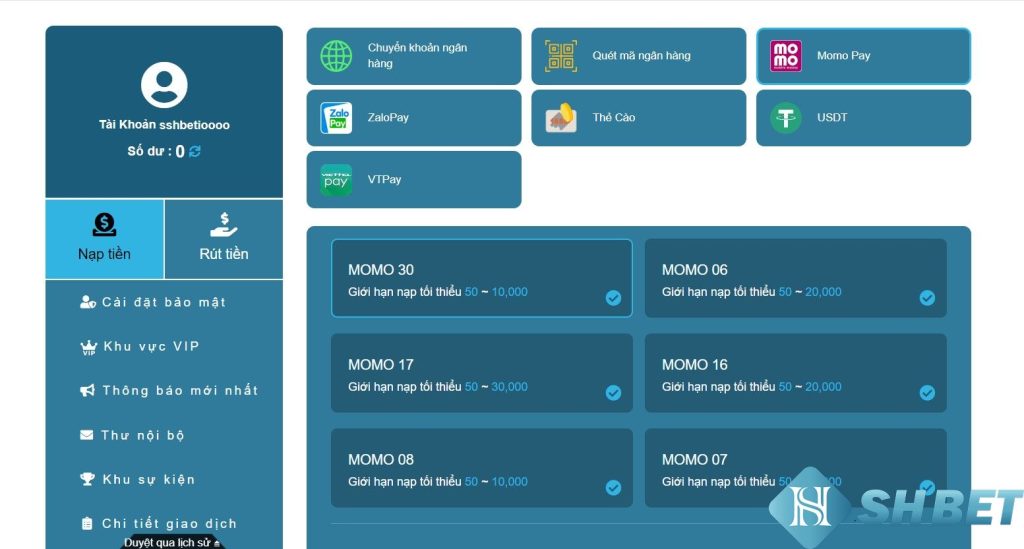 Một số vấn đề anh em nên lưu ý khi giao dịch tại Shbet 